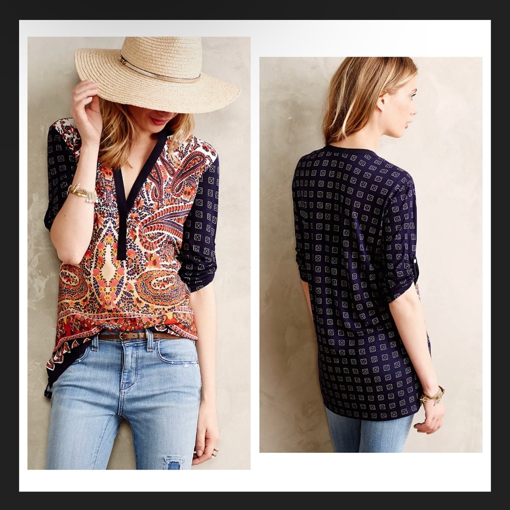 TINY by Anthropologie Persian Pear Tee